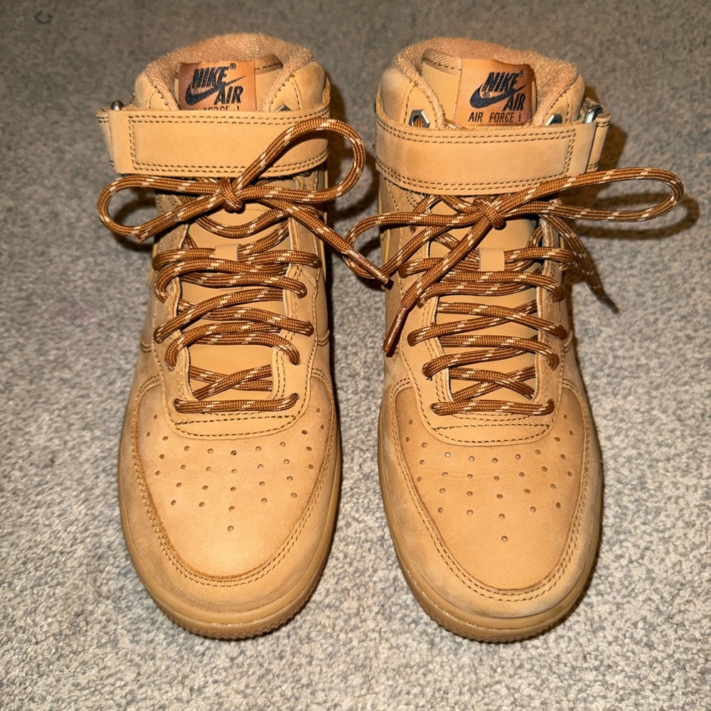 Nike Tan High Top Sneakers